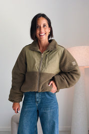 Zoe bomber khaki