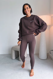Bruna legging chocolade