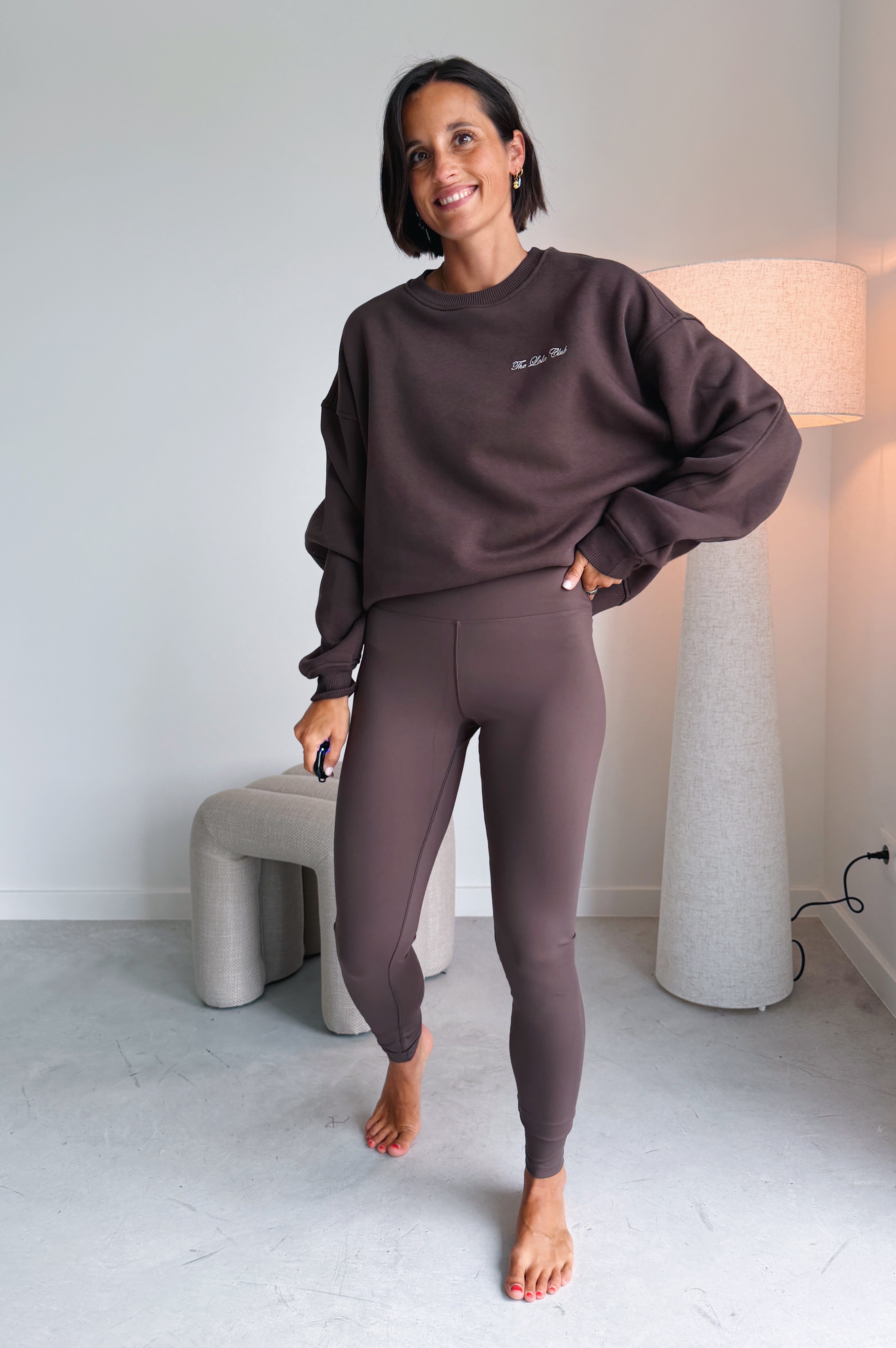 Bruna legging chocolade