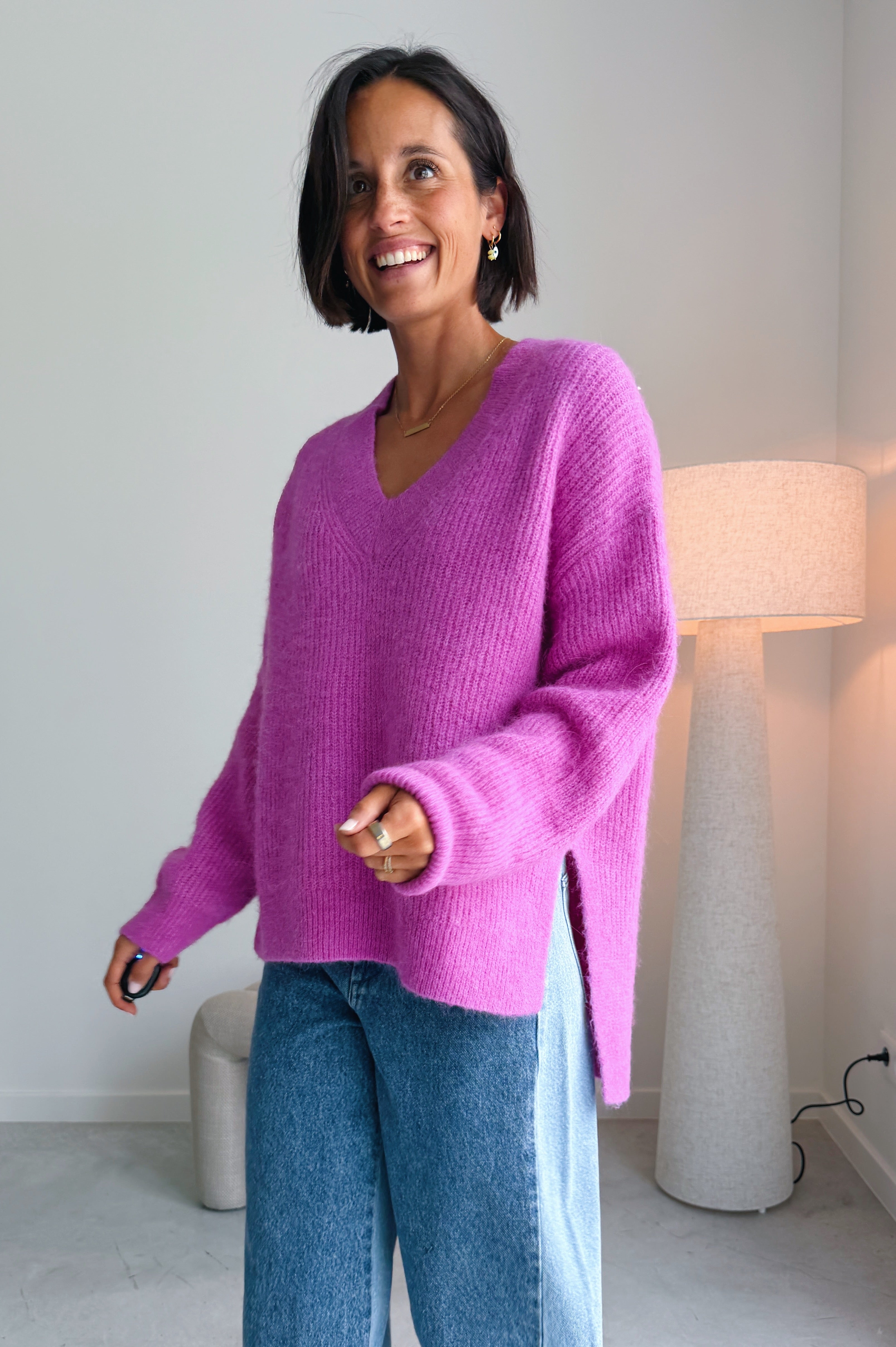 Princetorm pull fuchsia