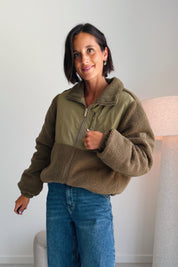 Zoe bomber khaki
