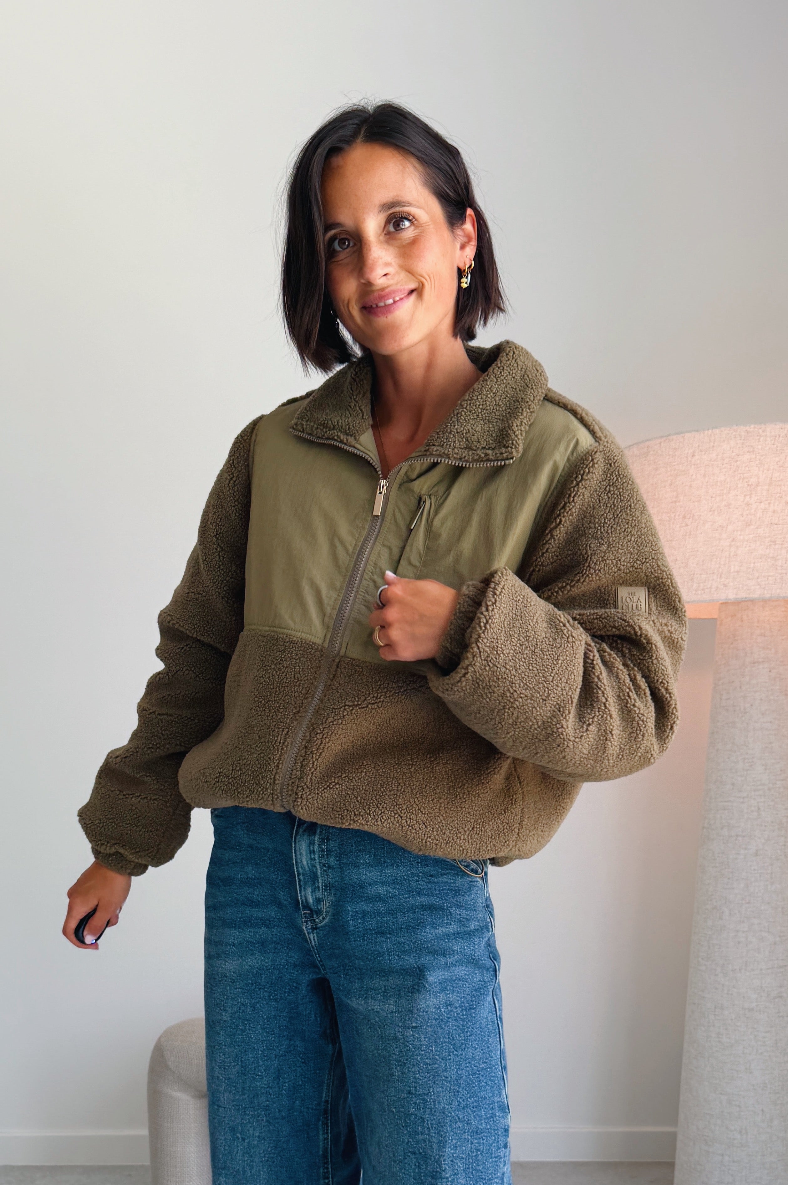 Zoe bomber khaki