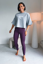 Bruna Legging mulberry wine