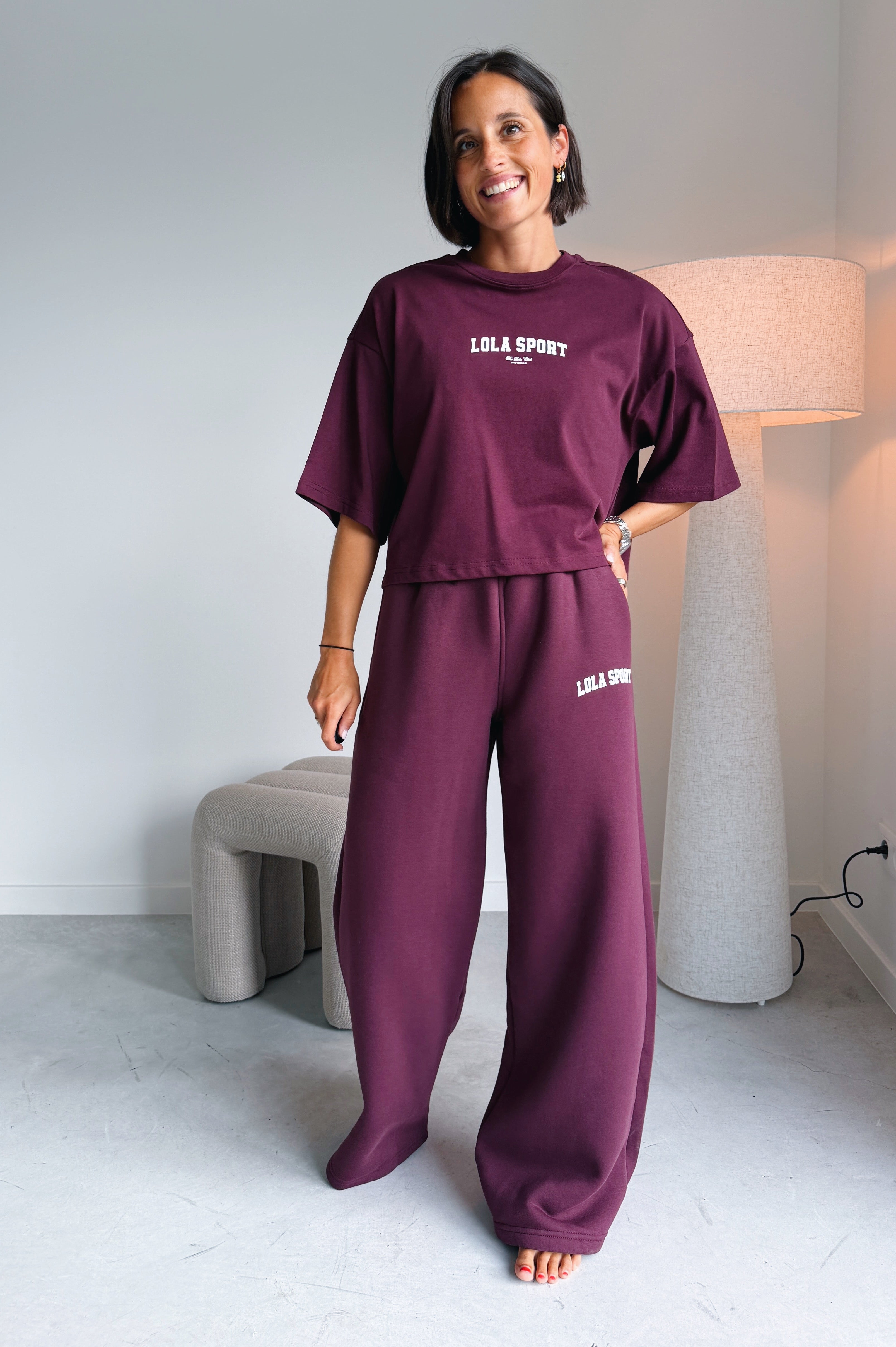 Stella jogging mulberry wine