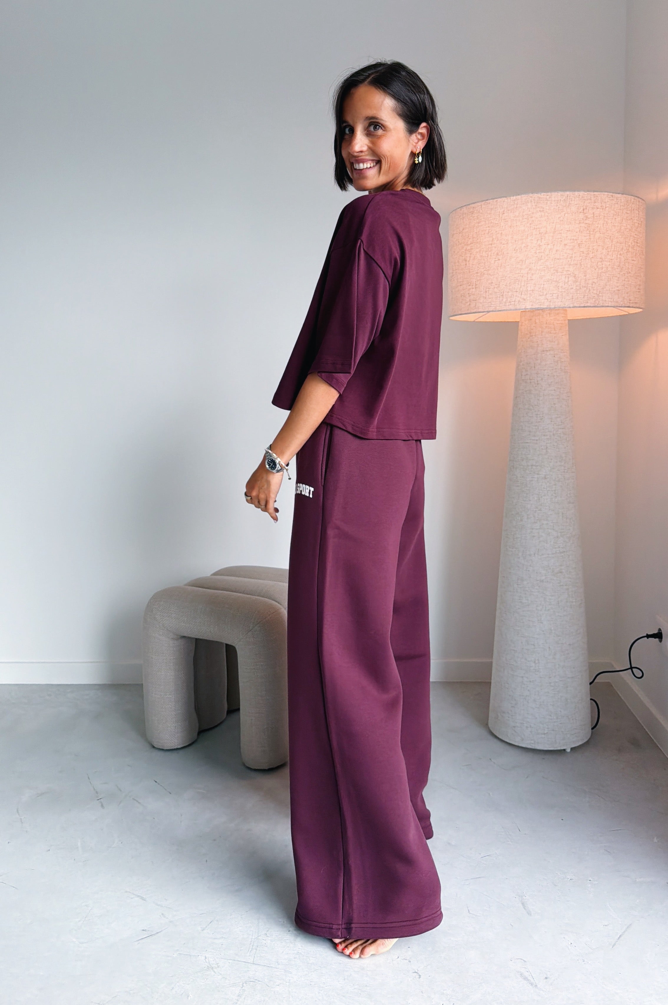 Stella jogging mulberry wine