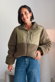 Zoe bomber khaki