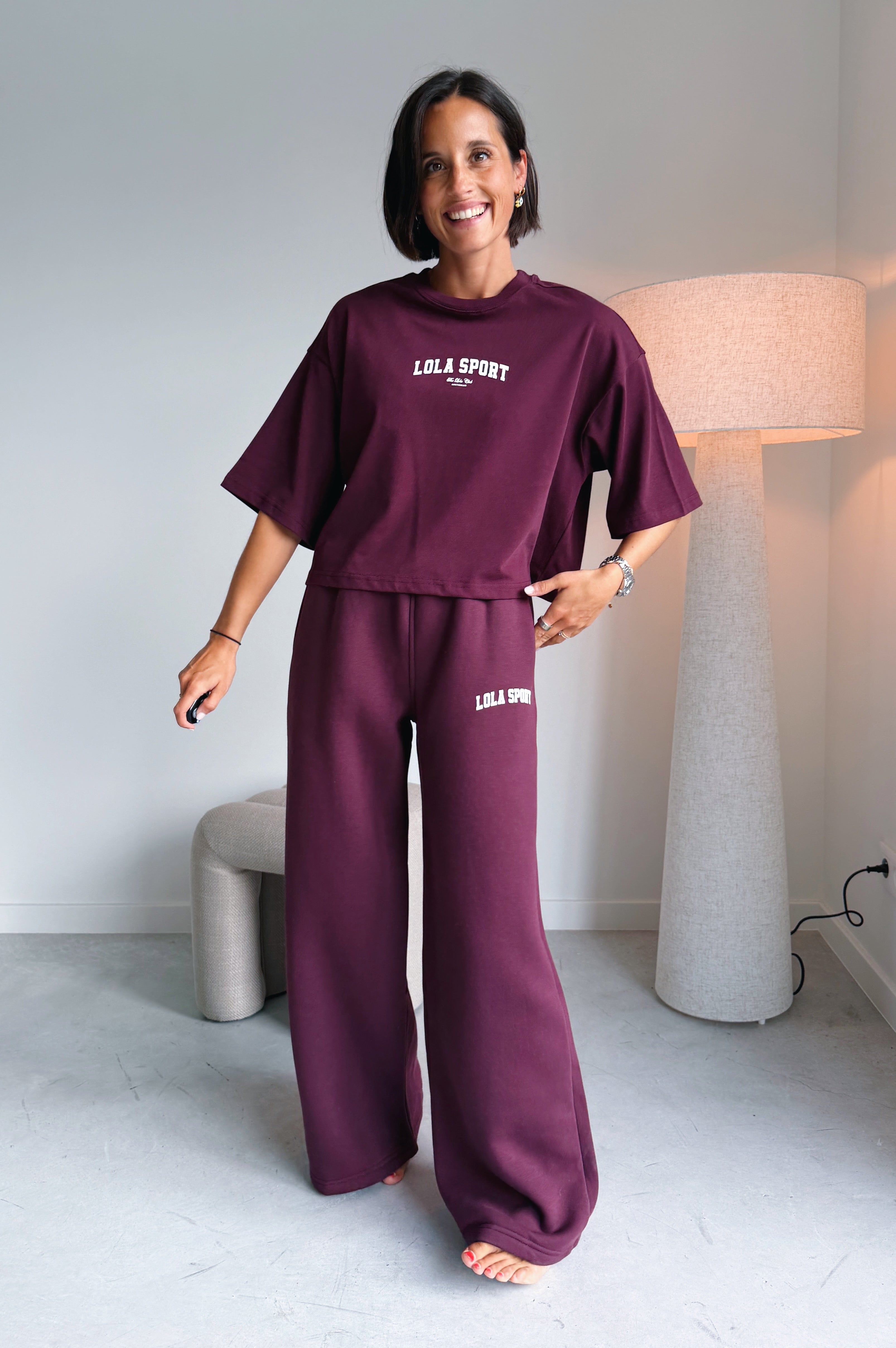 Stella jogging mulberry wine