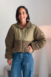 Zoe bomber khaki