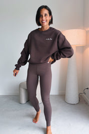Bruna legging chocolade