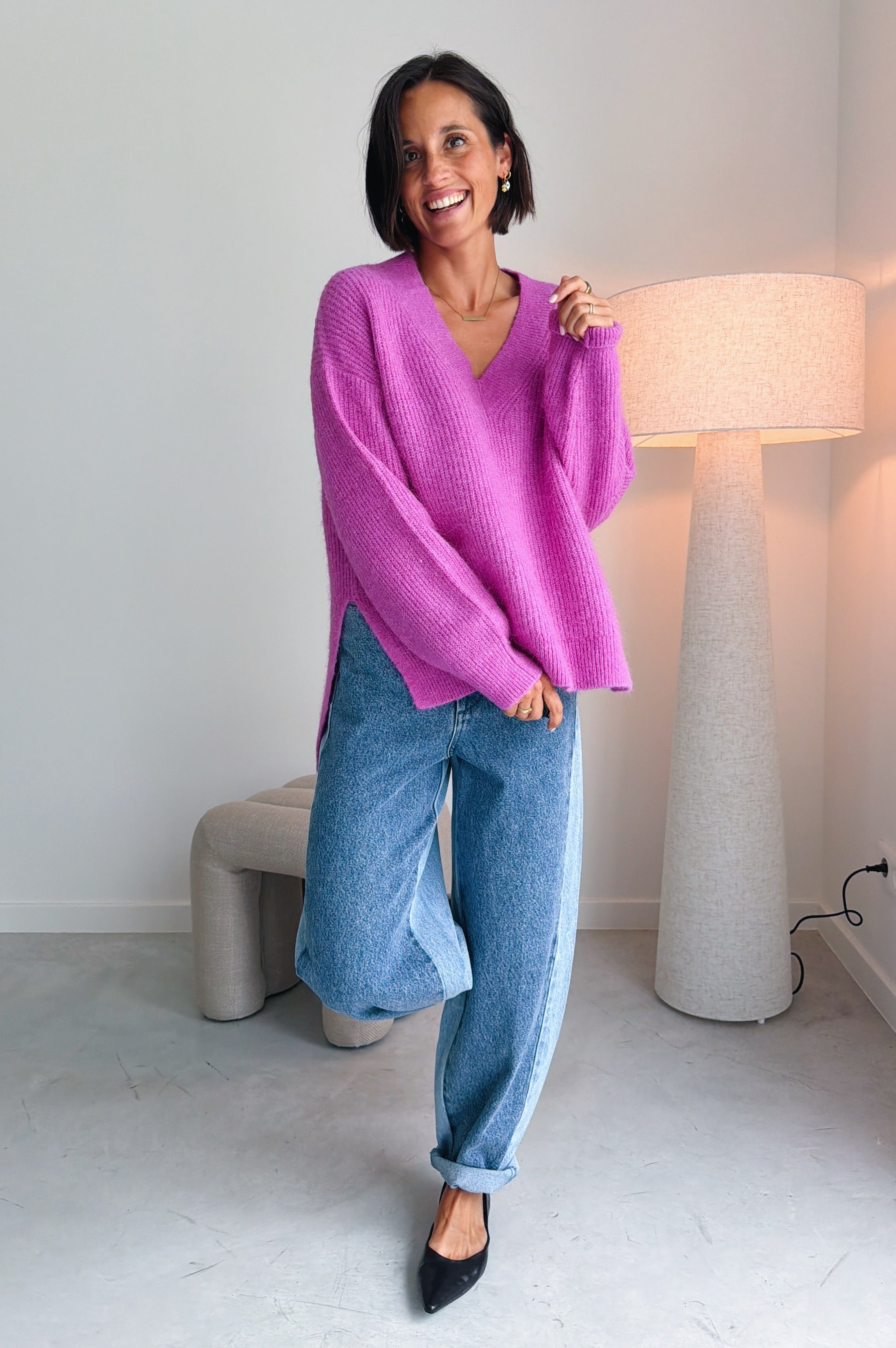 Princetorm pull fuchsia