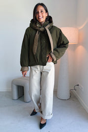 Talia jas khaki