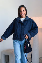 Talia jas blauw