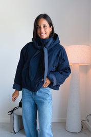 Talia jas blauw