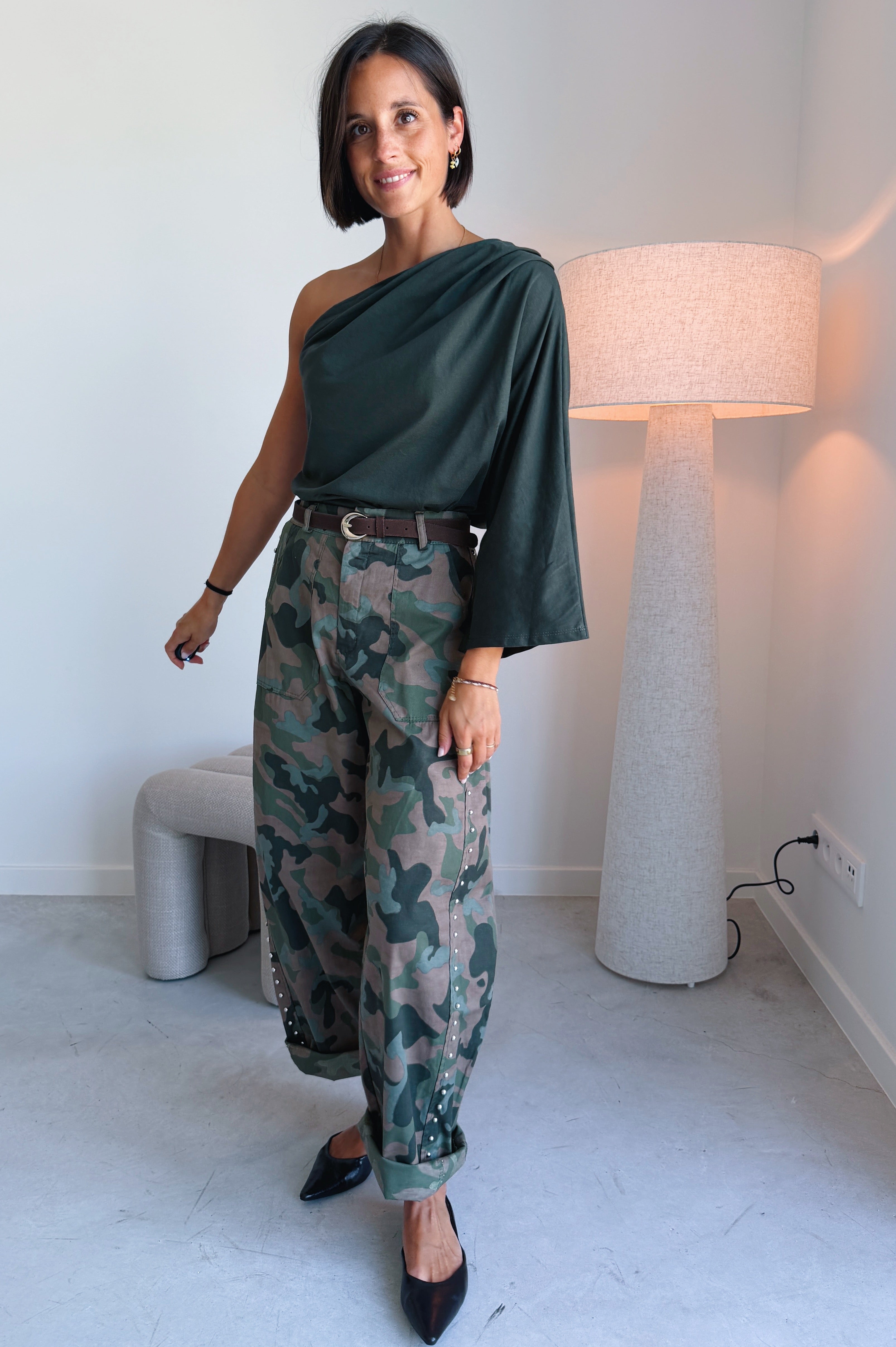 Josy top khaki