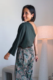 Josy top khaki