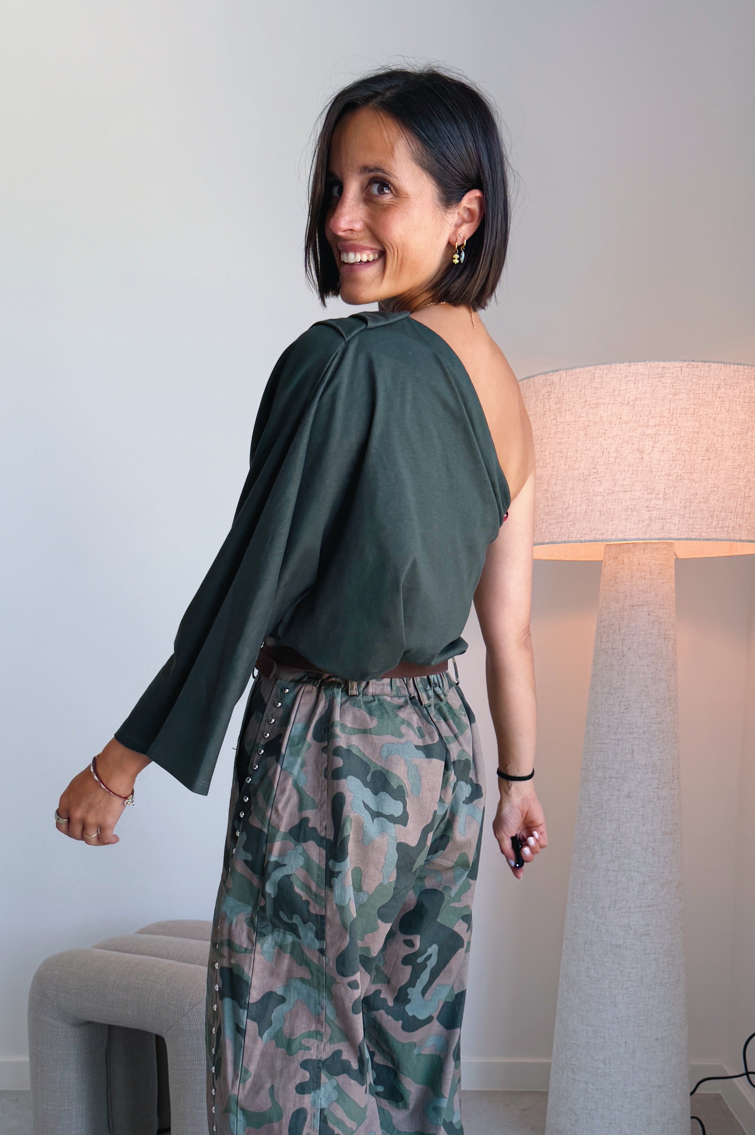 Josy top khaki