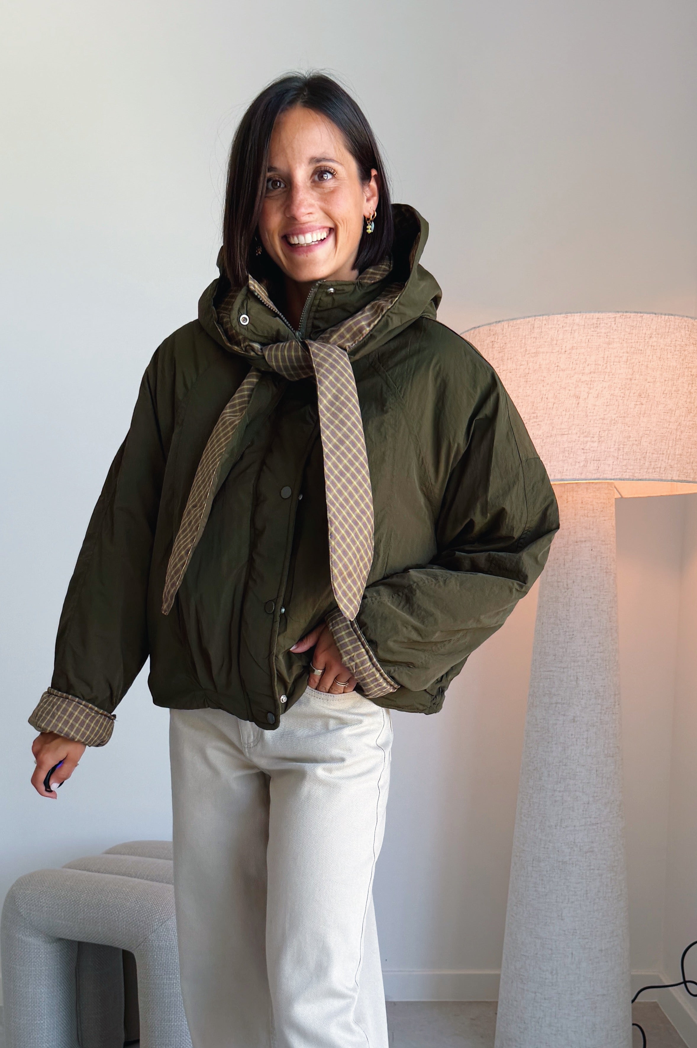 Talia jas khaki