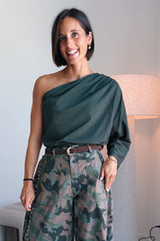 Josy top khaki
