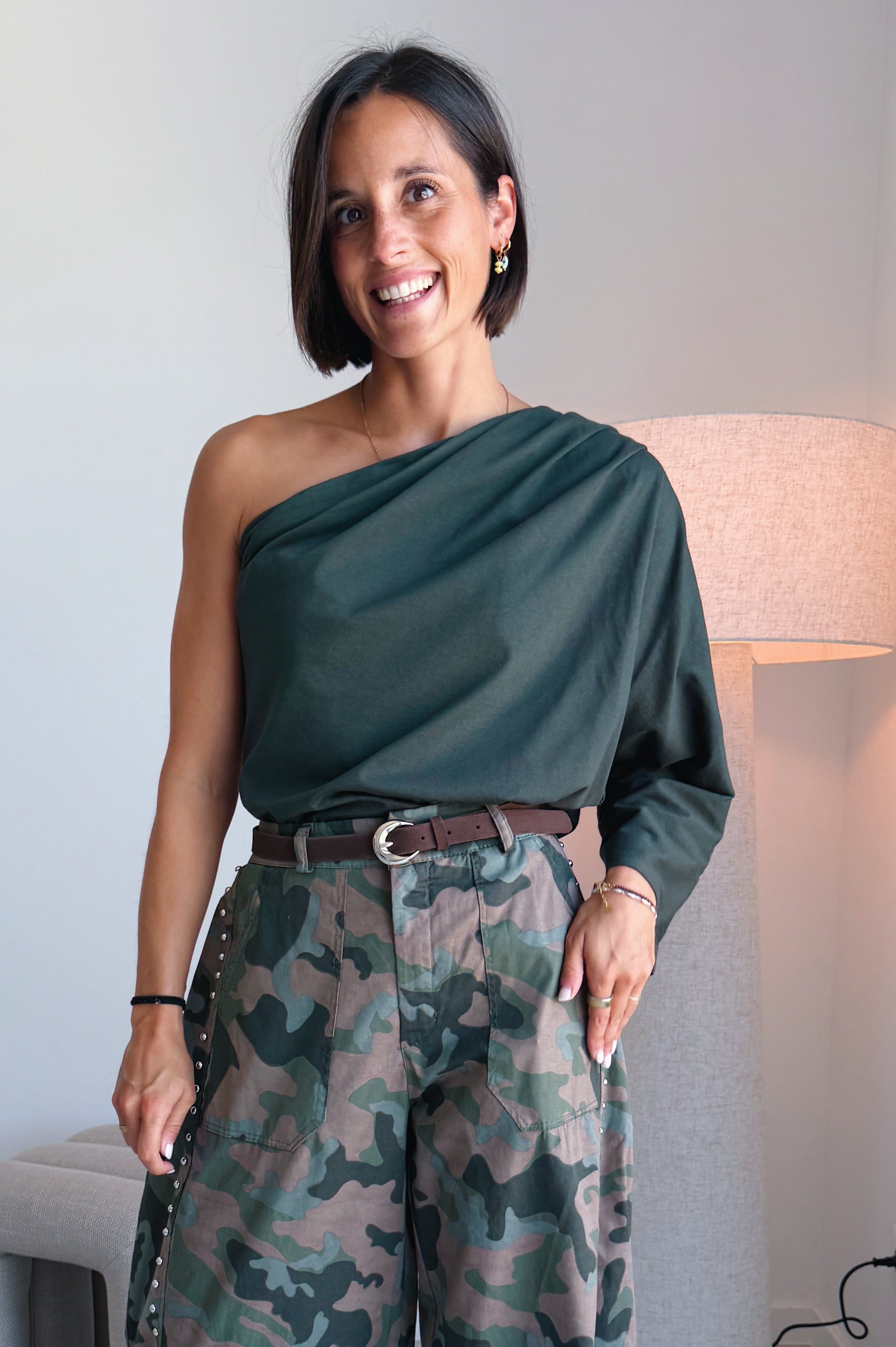 Josy top khaki