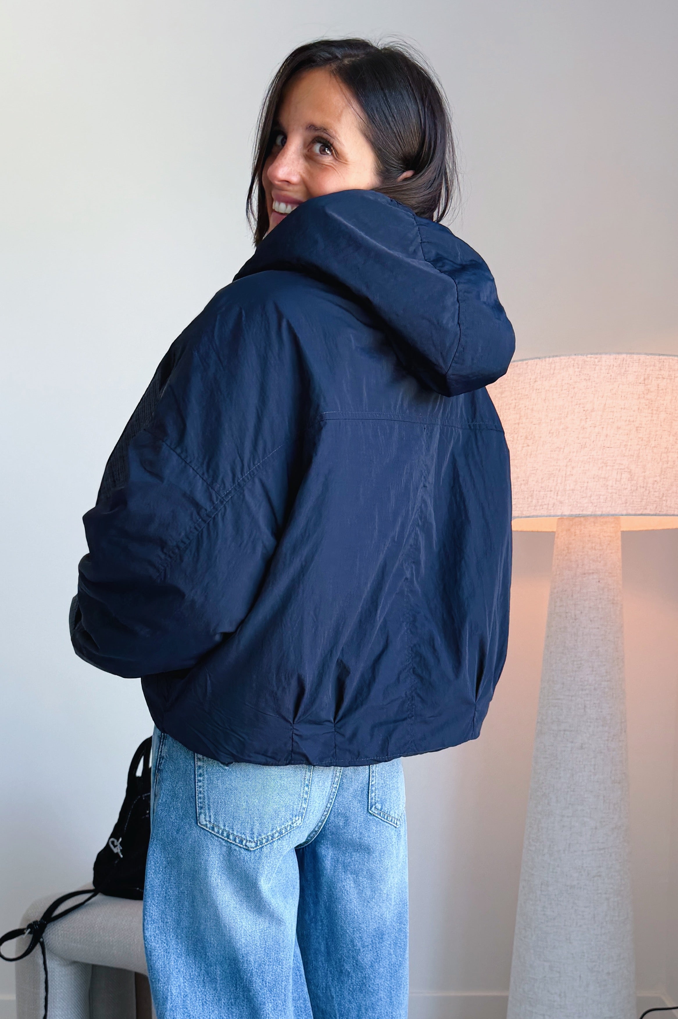 Talia jas blauw