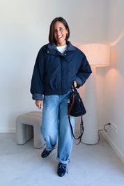 Talia jas blauw
