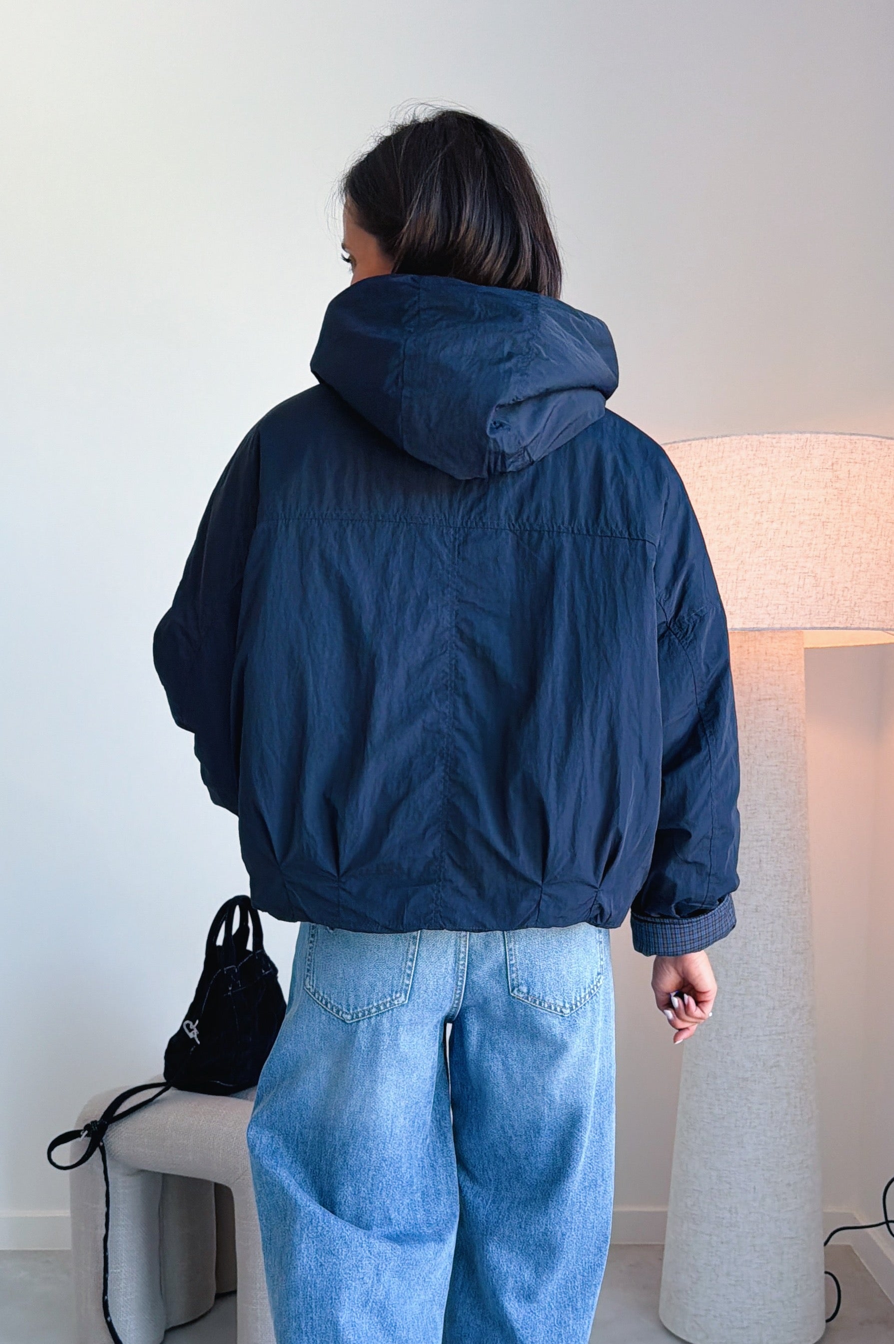 Talia jas blauw