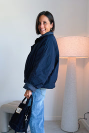 Talia jas blauw