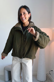 Talia jas khaki