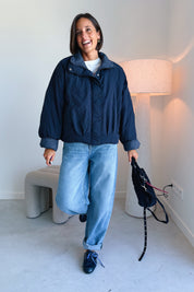 Talia jas blauw