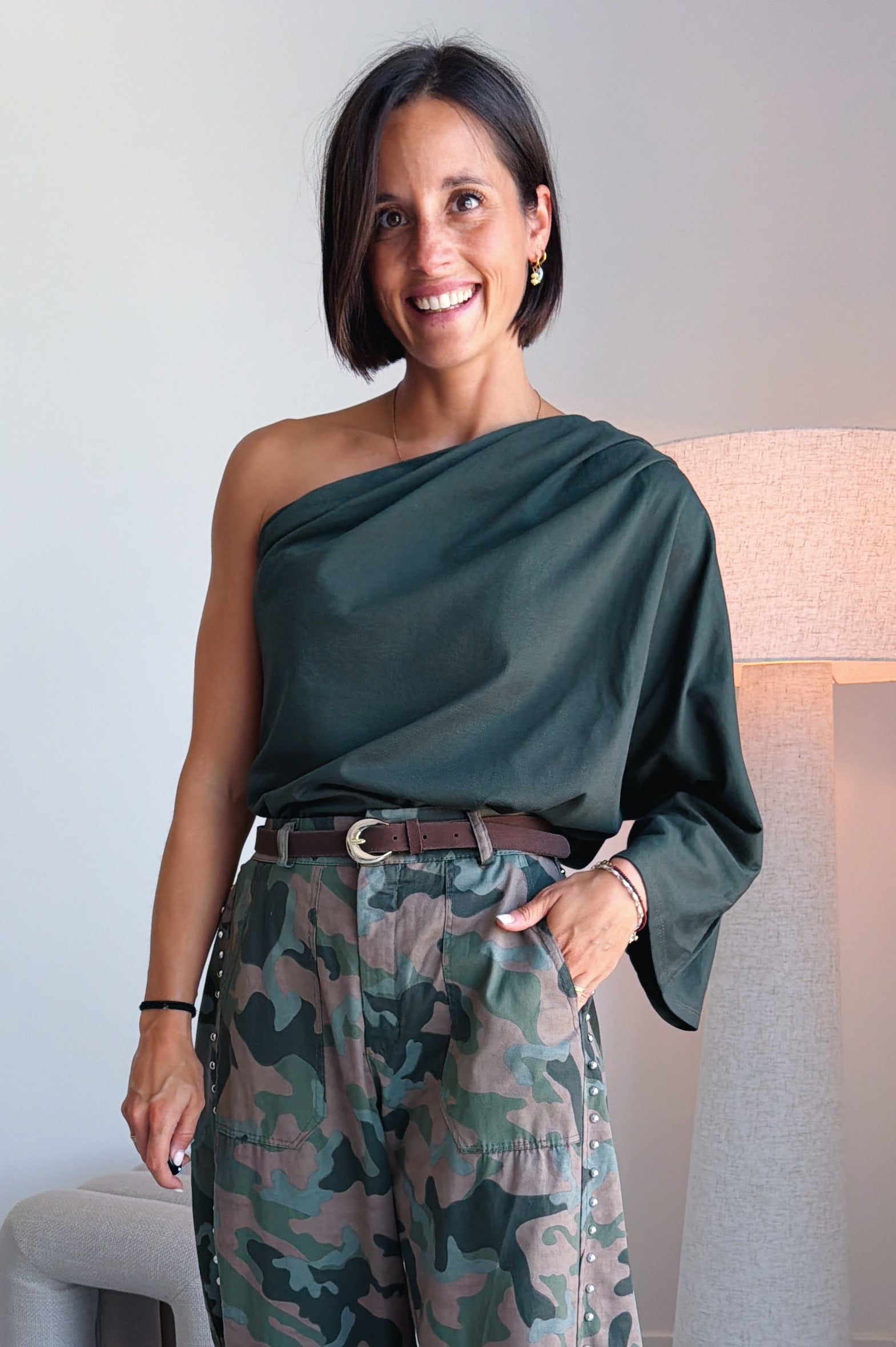 Josy top khaki