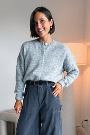 Yara gilet grijs