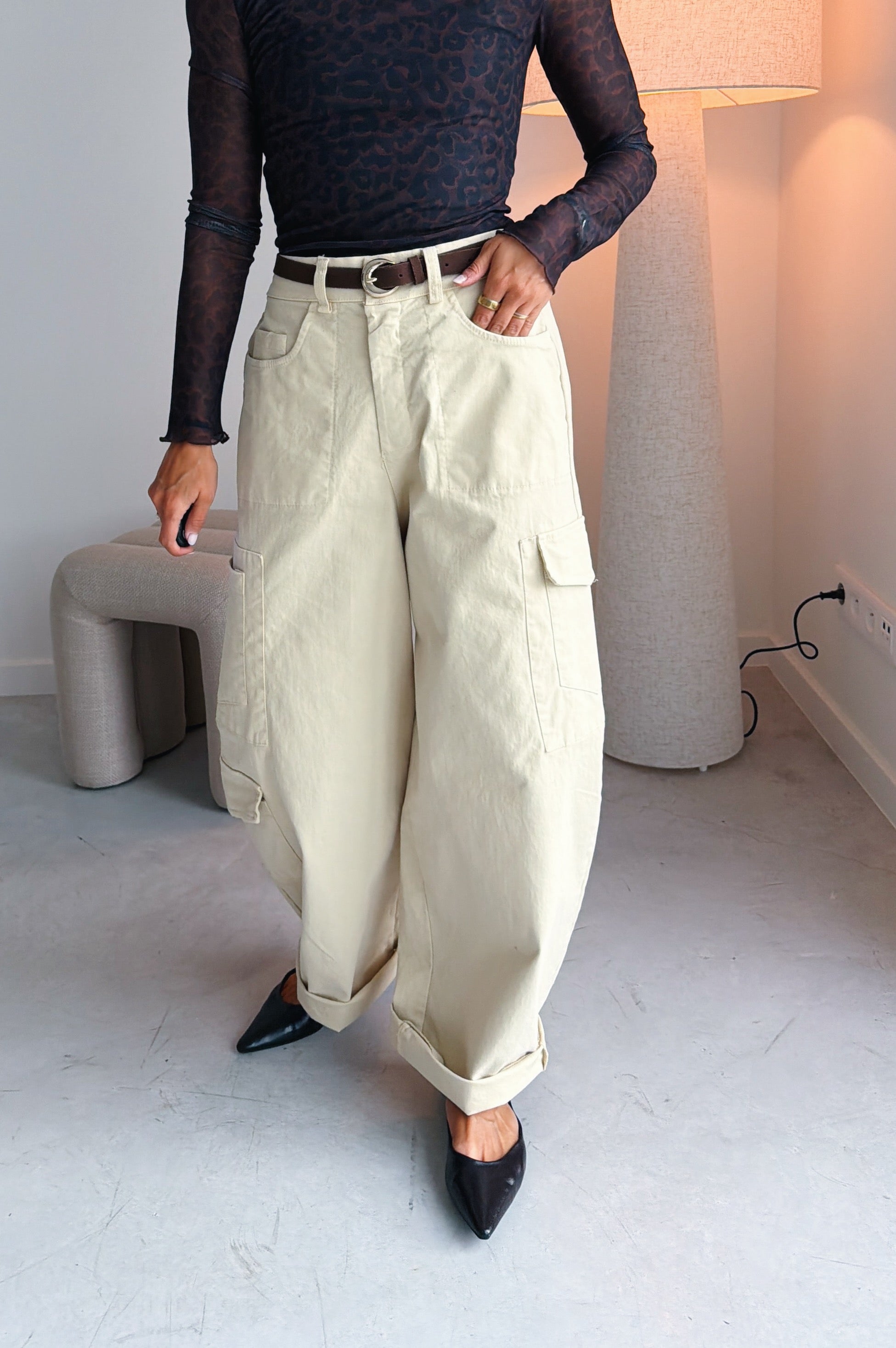 Nala broek vanille