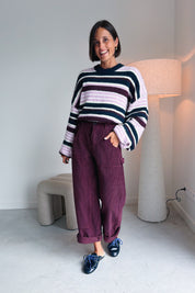 Nora broek bordeaux