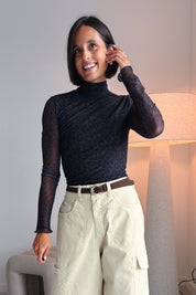 Neyo leopard mesh
