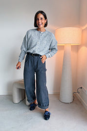 Nora broek grijs