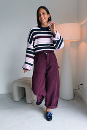 Nora broek bordeaux