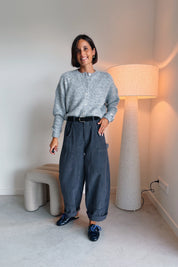 Nora broek grijs