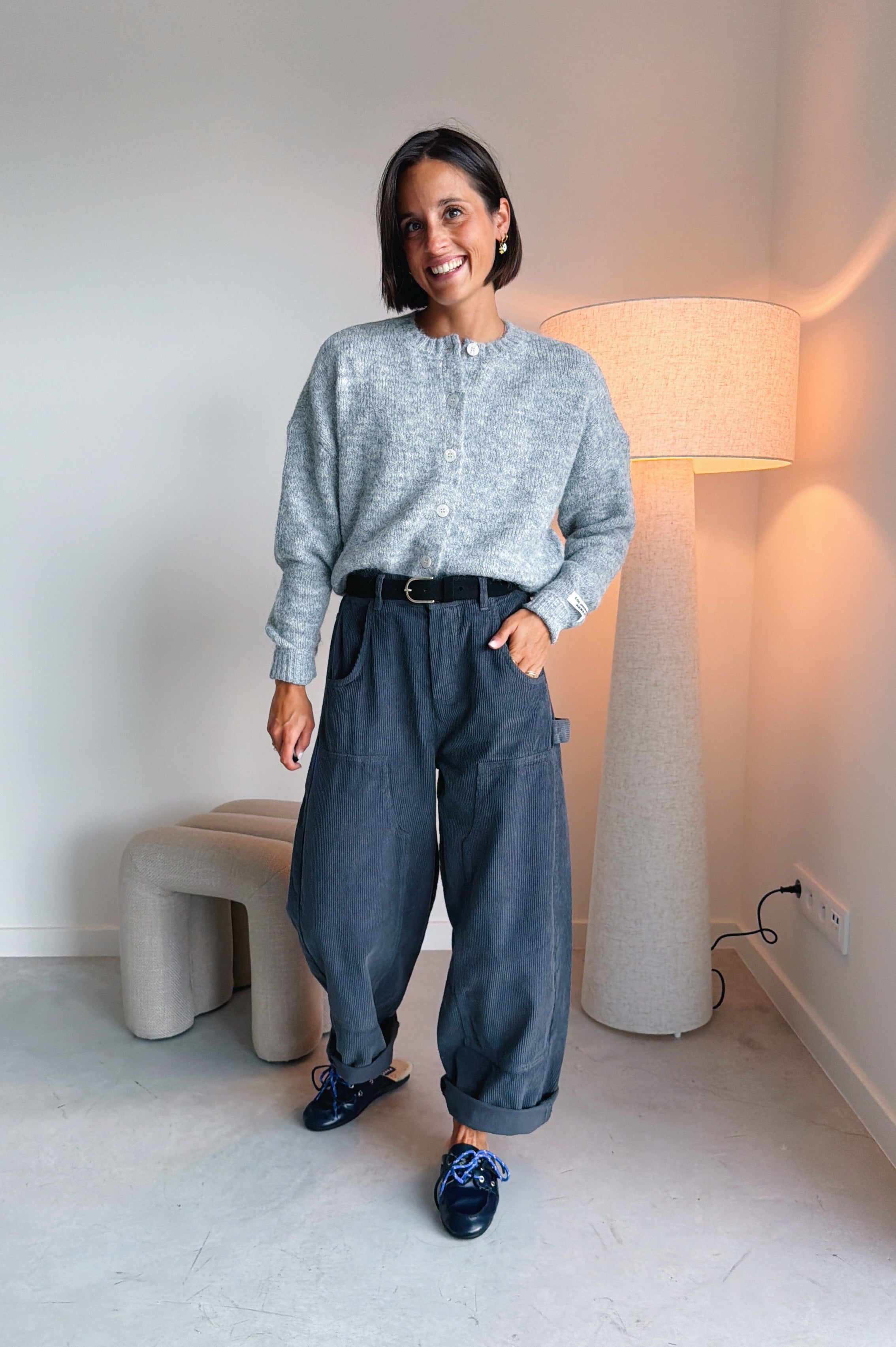 Nora broek grijs