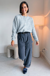 Yara gilet grijs