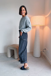 Nora broek grijs