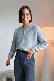 Yara gilet grijs