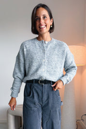 Yara gilet grijs