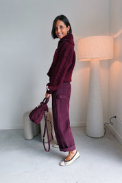 Nora broek bordeaux