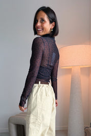 Neyo leopard mesh