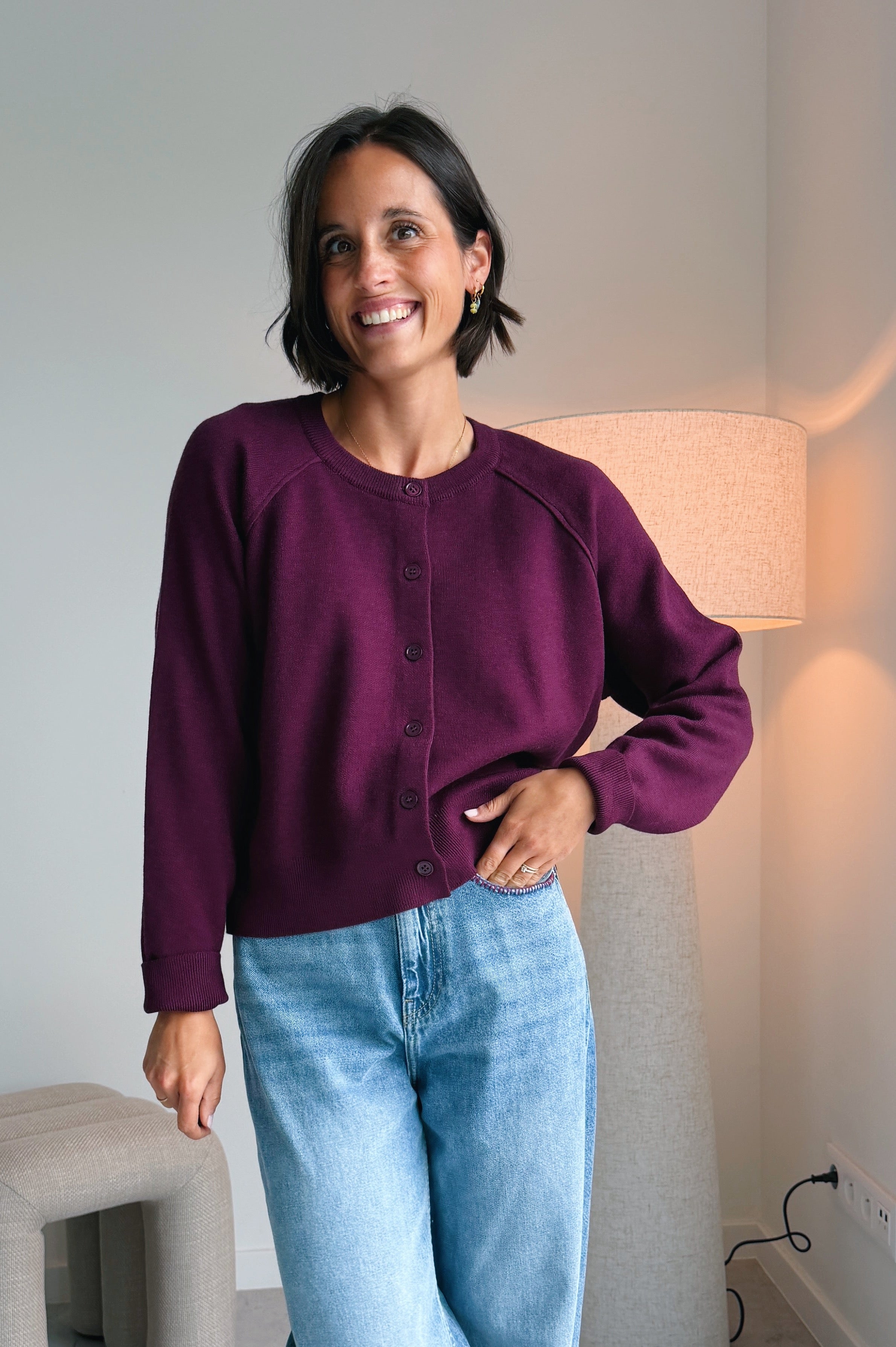 Vesta gilet bordeaux