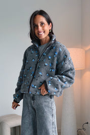 Fien gilet grijs