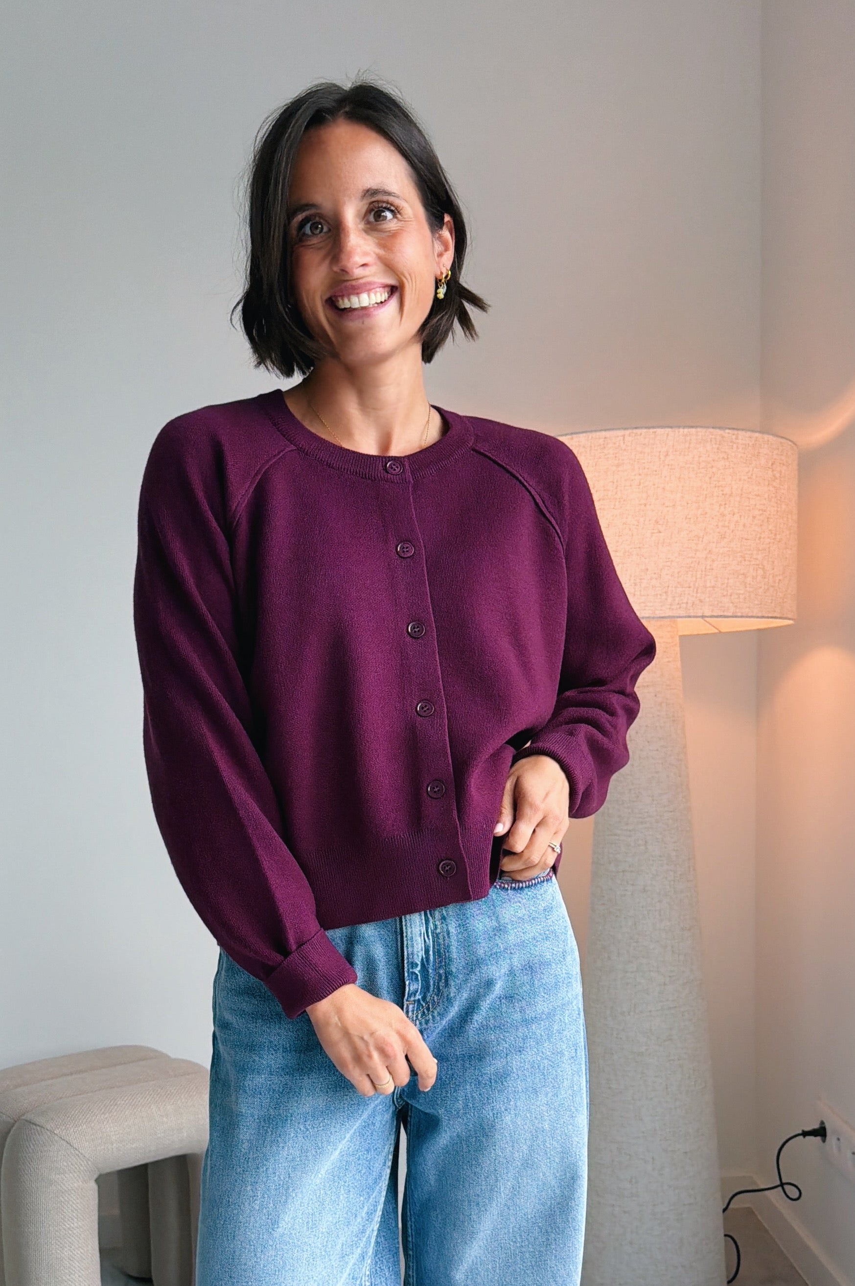 Vesta gilet bordeaux