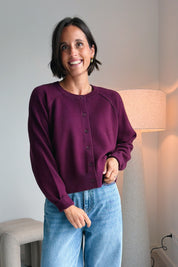 Vesta gilet bordeaux