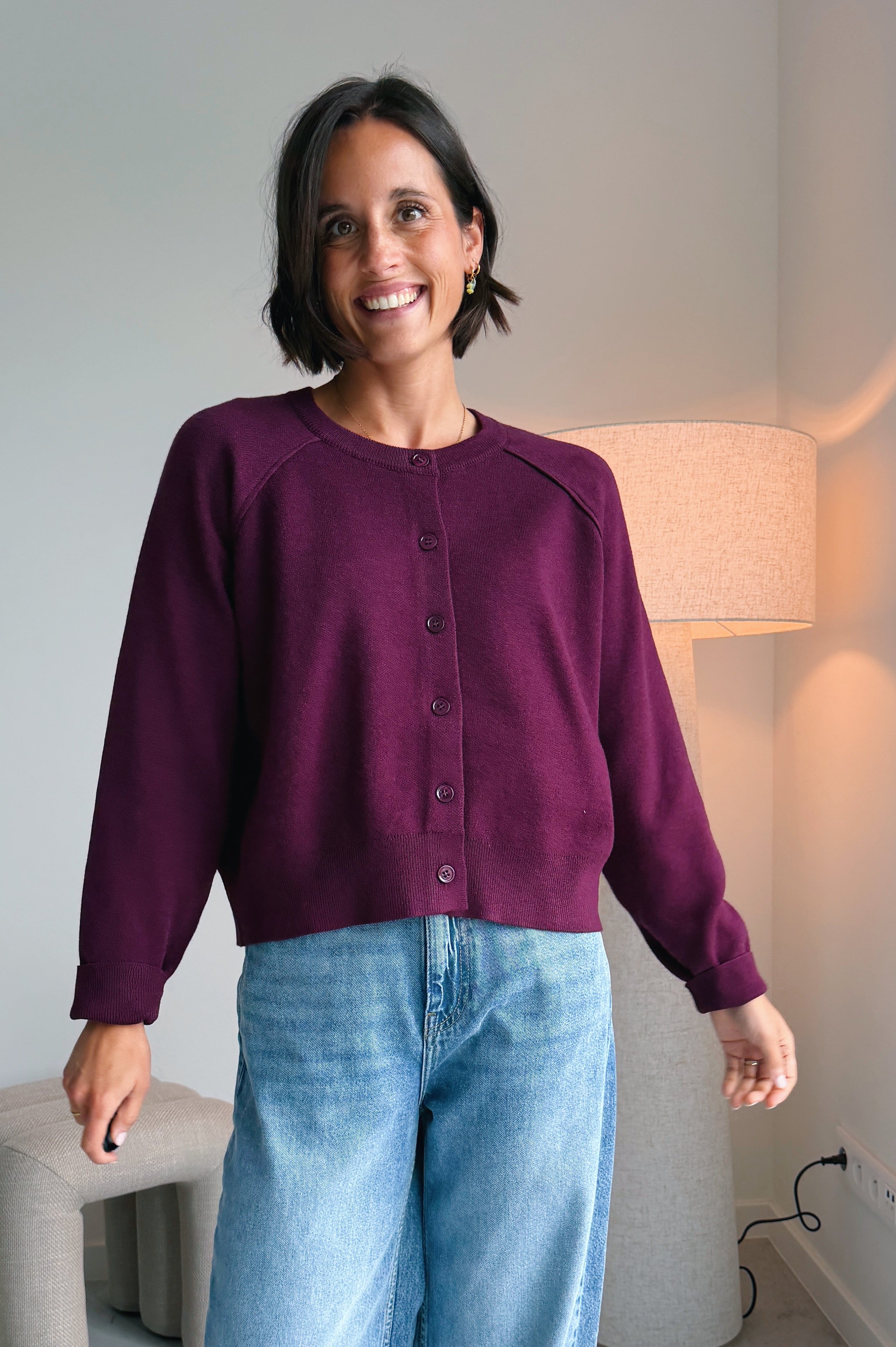 Vesta gilet bordeaux