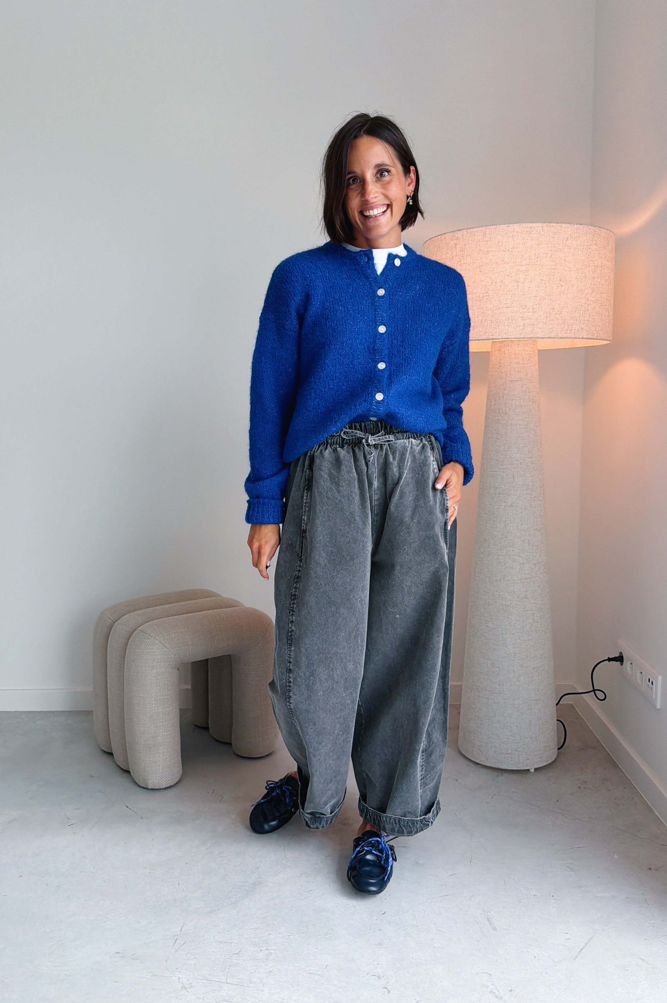 Mona broek grijs